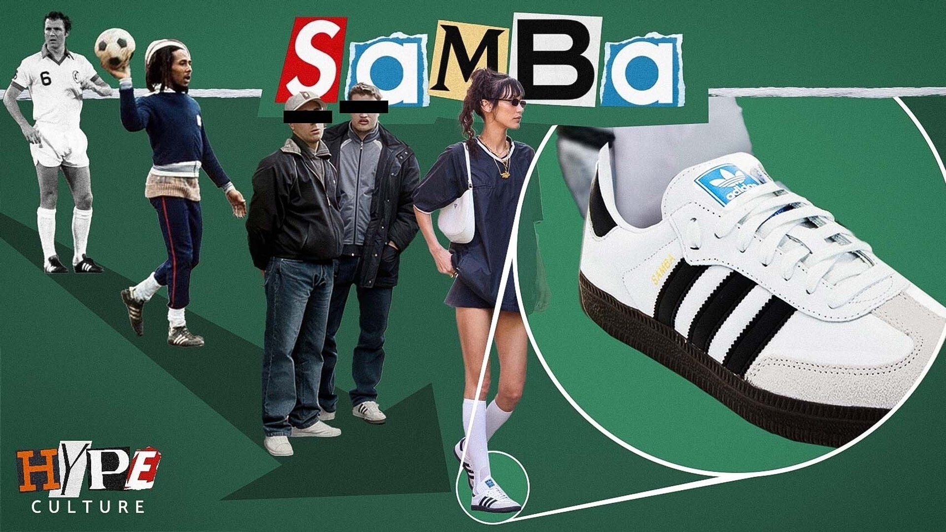 SAMBA von ADIDAS BASIC oder HYPEBEAST HYPECULTURE